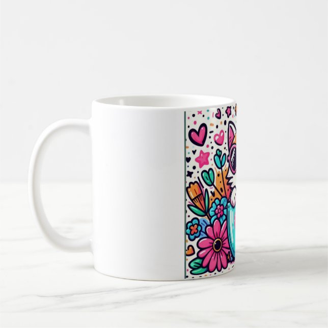 Taza De Café Gato de corte (Izquierda)