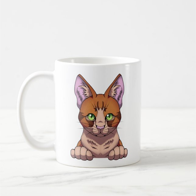 Taza De Café Gato de corte (Izquierda)