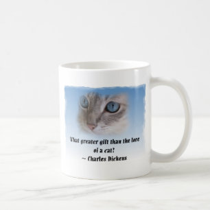 Taza De Café Gato de Dickens
