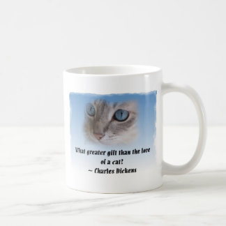 Taza De Café Gato de Dickens