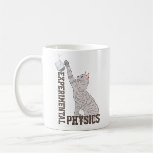 Taza De Café Gato de física experimental