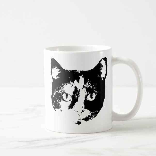 Taza De Café gato de gatito (Derecha)