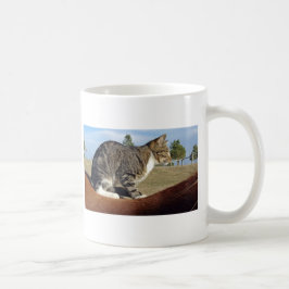 Taza De Café Gato de granero en flashy