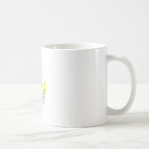 Taza De Café Gato de grasa amarillo