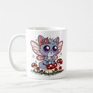Taza De Café Gato de hadas