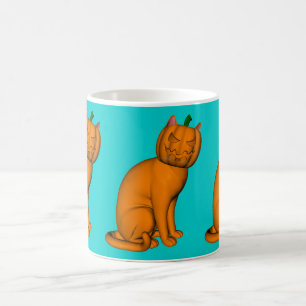 Taza De Café Gato de halloween raro