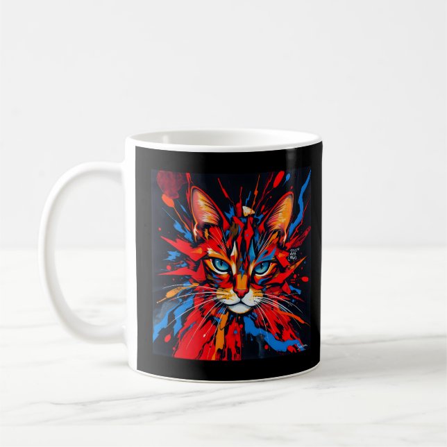 Taza De Café Gato de Karma (Izquierda)