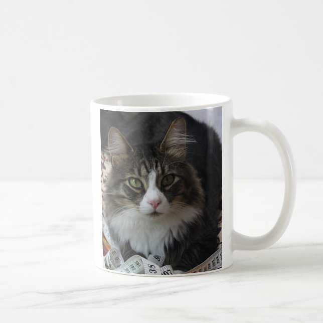 Taza De Café Gato de la boa (Derecha)