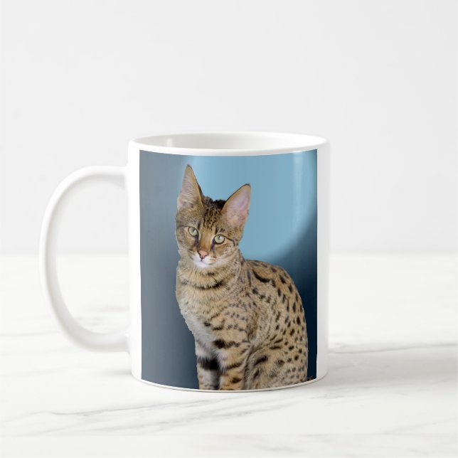 Taza De Café Gato de la sabana (Izquierda)