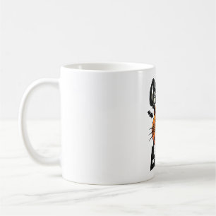 Taza De Café Gato de linterna 2