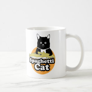 Taza De Café Gato de los espaguetis
