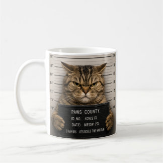 Taza De Café Gato de mala cara