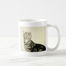 Taza De Café Gato de mármol de Bengala