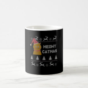 Taza De Café Gato de navidades