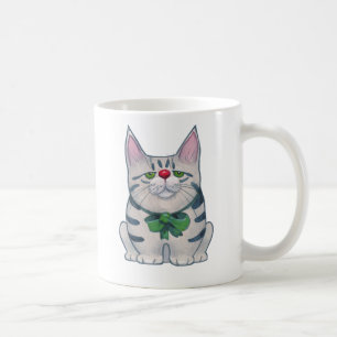 Taza De Café Gato de navidades