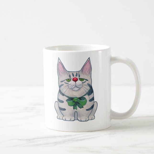 Taza De Café Gato de navidades (Derecha)
