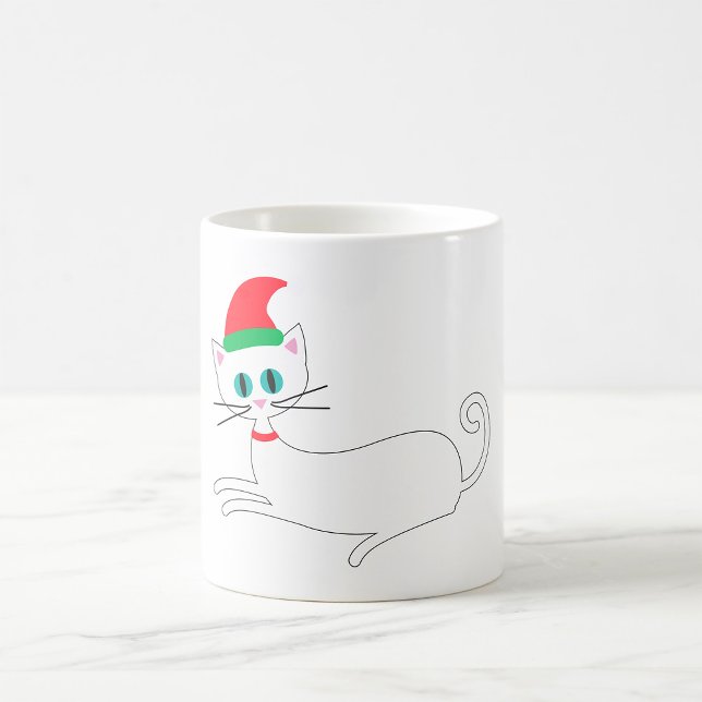 Taza De Café Gato de navidades (Subido por el creador)