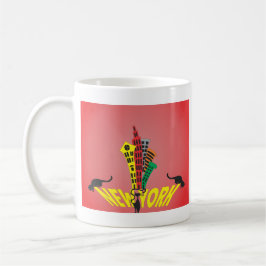 Taza De Café Gato de Nueva York