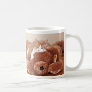 Taza De Café Gato de oso de peluche
