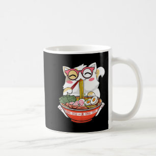 Taza De Café Gato de Ramen Kawaii Anime Funcionario japonés de 