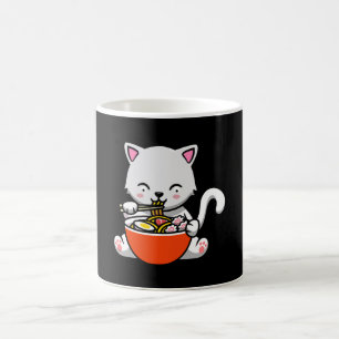 Taza De Café Gato de Ramen Kawaii Sushi Anime Regalo japonés