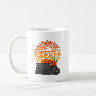 Taza De Café Gato de Sushi Ikura Salmon Roe