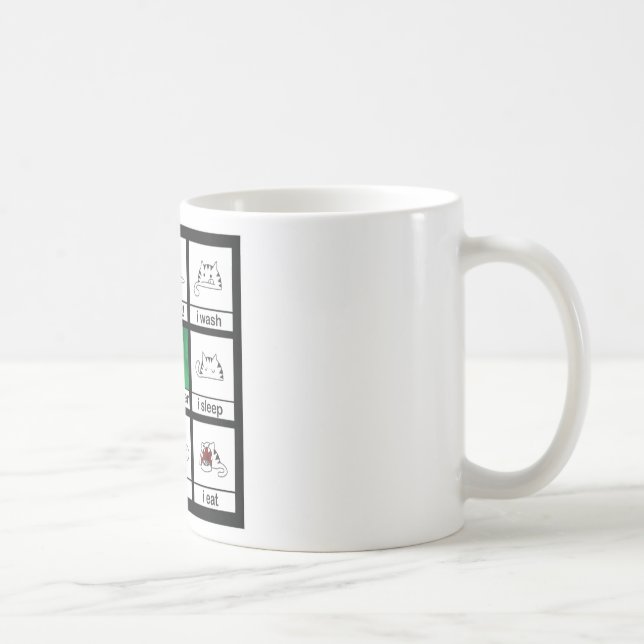 Taza De Café Gato de tigre (Derecha)