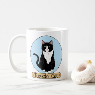 Taza De Café Gato de Tuxedo