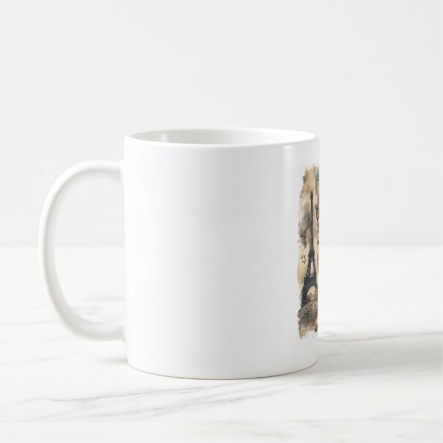 Taza De Café Gato de viajero (Izquierda)