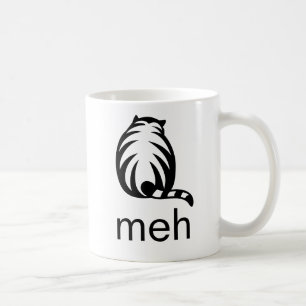 Taza De Café gato del meh