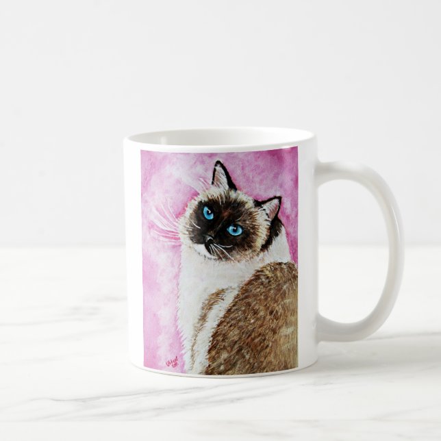 Taza De Café gato del ragdoll (Derecha)