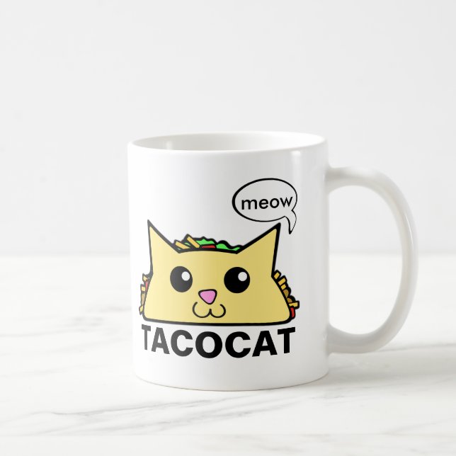 Taza De Café Gato del Taco (Derecha)