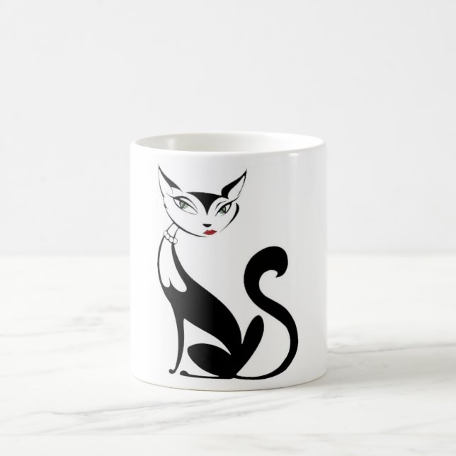 Taza De Café Gato del Vixen (Centro)