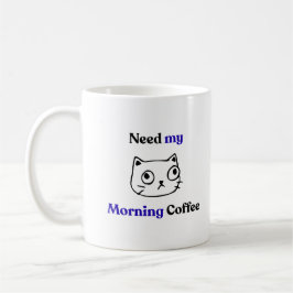 Taza De Café Gato Divertido 