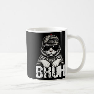 Taza De Café Gato divertido camuflaje meme regalo de gato para