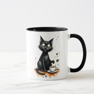 Taza De Café Gato Divertido – Regalo Original Para