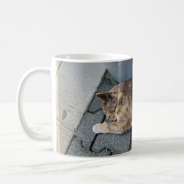 Taza De Café Gato durmiente (Izquierda)