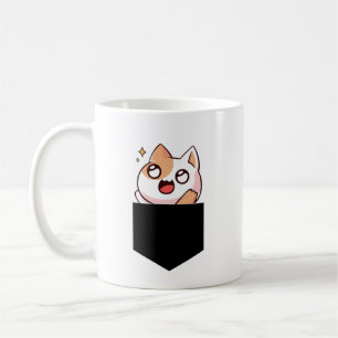 Taza De Café Gato En Mi Bolsillo