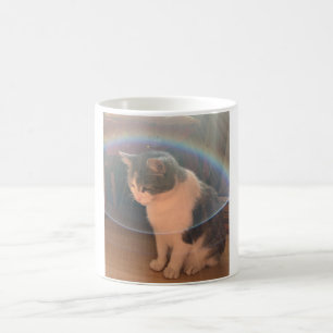 Taza De Café Gato en una burbuja solar Clásico Mug, 325 ml