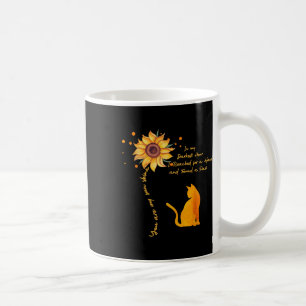 Taza De Café Gato, Eres Mi Girasol Sunshine En Mi Ho Más Oscura