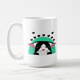 Taza De Café gato escondido
