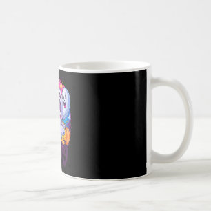 Taza De Café gato fantasma boo 