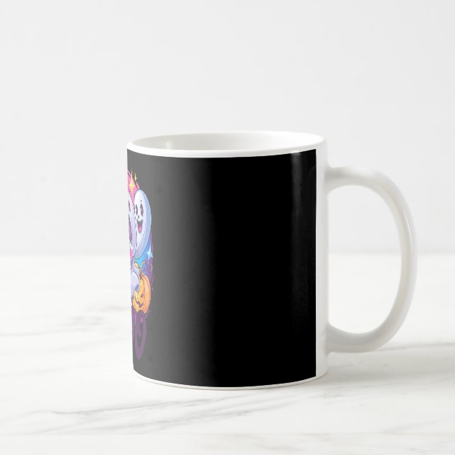 Taza De Café gato fantasma boo  (Derecha)