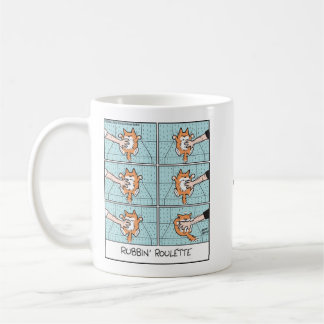Taza De Café Gato Frotando Ruleta