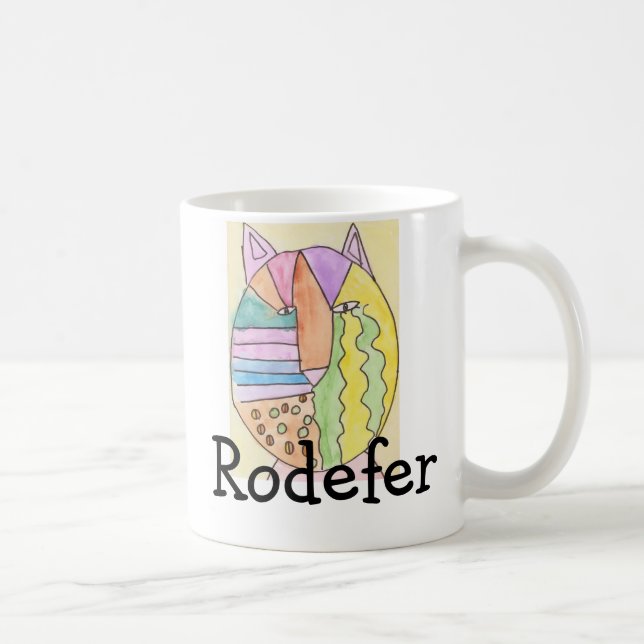 Taza De Café Gato-Galleta de Laineys, Rodefer (Derecha)