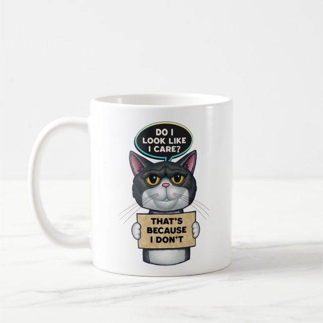 Taza De Café Gato gatito de esmoquin (Izquierda)