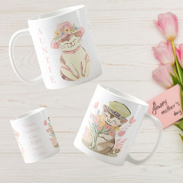 Taza De Café Gato Gato Gato Gato Gato Dulce Primavera Personali