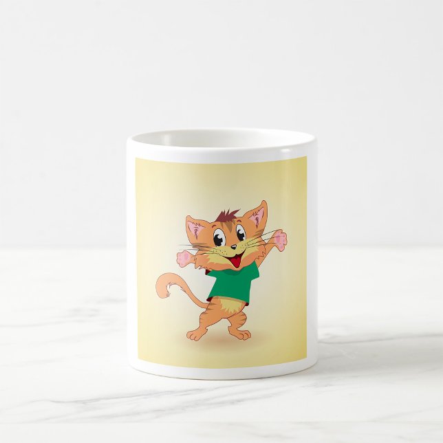 Taza De Café Gato genial (Subido por el creador)