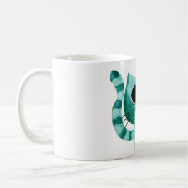 Taza De Café Gato gitano lindo con torta Kawaii