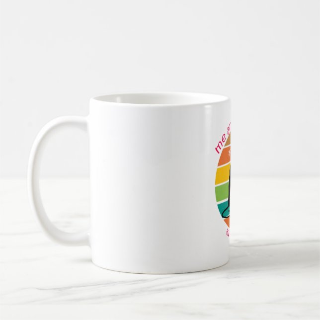 Taza De Café Gato gracioso (Izquierda)